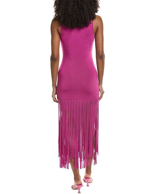 Toccin Pink Margaux Fitted Dress