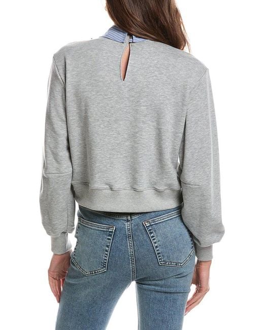 Cinq À Sept Gray Lavina Pullover