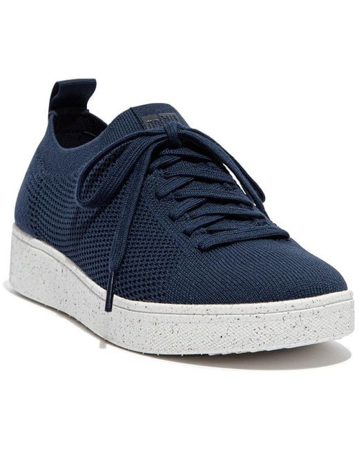 Fitflop Blue Rally Multi-Knit Sneaker