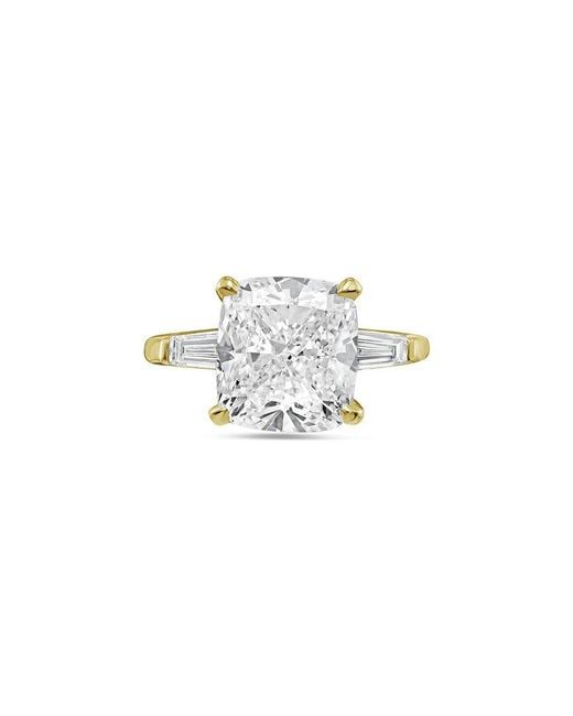 Diana M White Diana M. 18K 11.00 Ct. Tw. Lab-Grown Diamond Ring