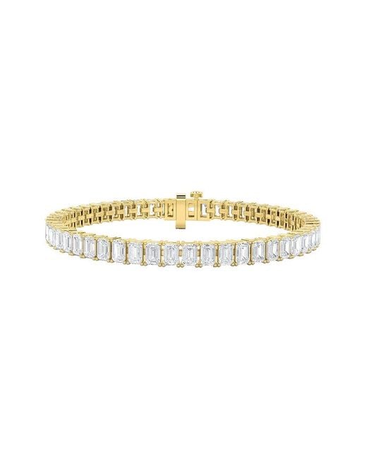 Lab Grown Diamonds White 14K 21.50 Ct. Tw. Lab-Grown Diamond Bracelet