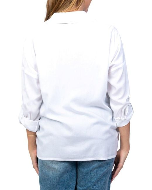 Tolani White Kennedy Shirt