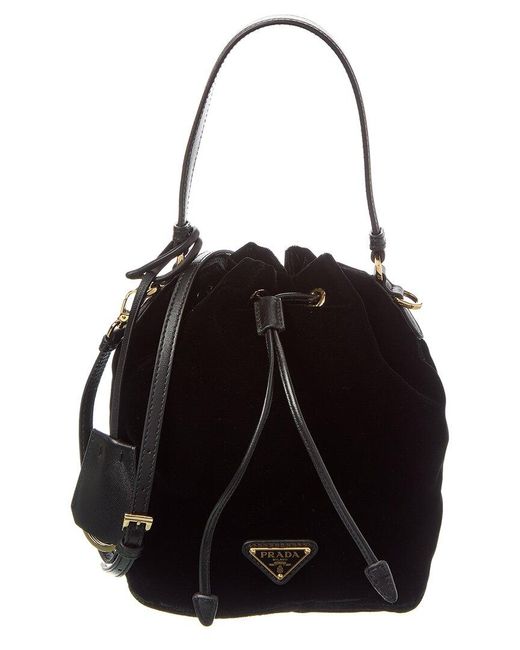 Wadjet | Velvet Mini Bucket Bag
