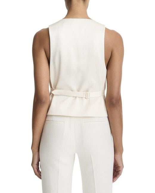Vince White Vest