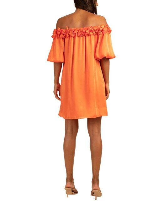 Trina Turk Orange Gateway Dress
