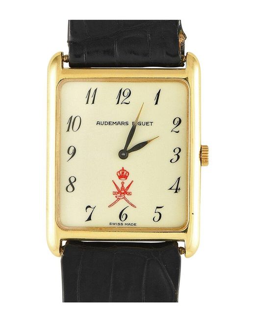 Audemars Piguet Black Watch, Circa 1983 (Authentic Pre-Owned)