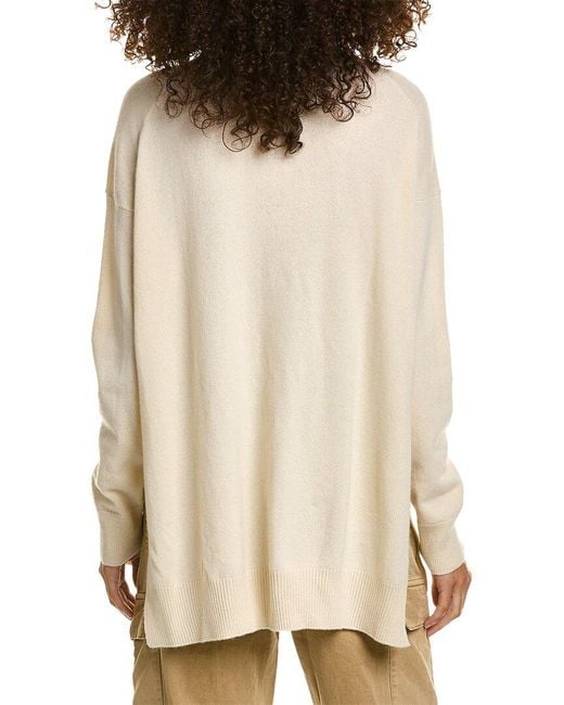 AllSaints Natural Gala Cashmere & Wool-blend Sweater