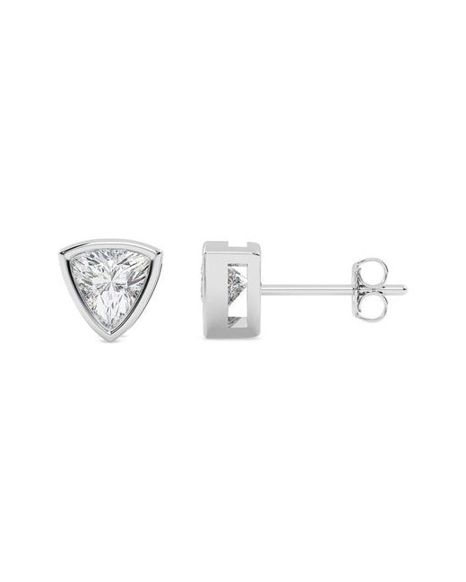 Lab Grown Diamonds Metallic 14K 0.25 Ct. Tw. Lab-Grown Diamond Earrings