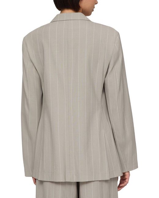 Lafayette 148 New York Gray Neapolitan Jacket