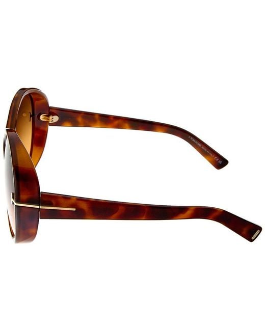 Tom Ford Brown 1116 64Mm Sunglasses