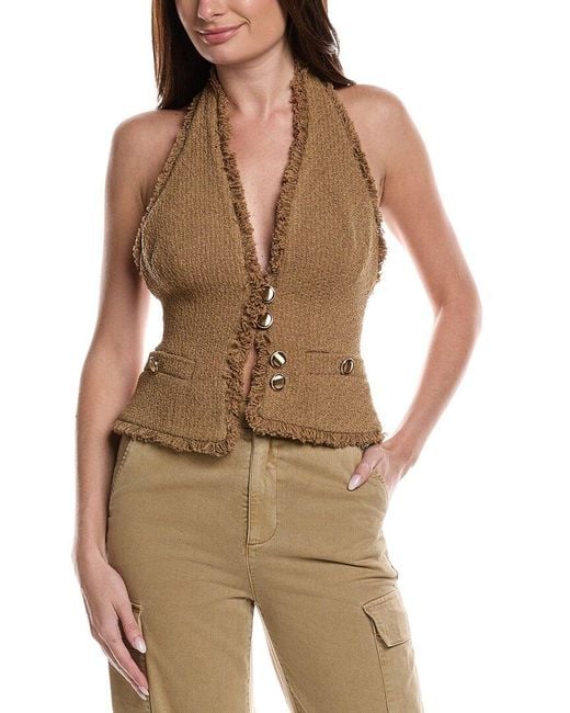 Ronny Kobo Brown Truman Vest