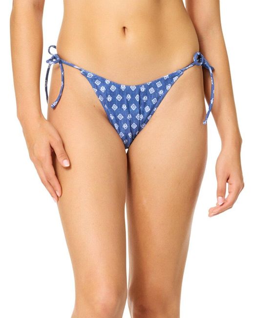 Raisins Blue Stringer Swim Bottom