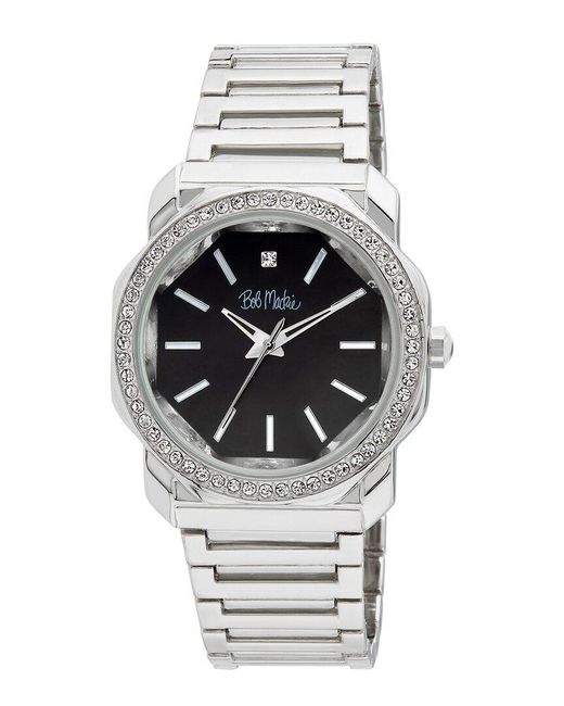 Bob Mackie Gray Diamond Watch
