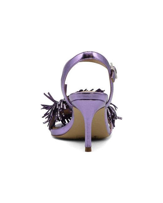 Charles David Blue Dainty Heeled Sandal
