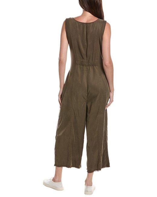 XCVI Green Linette Jumpsuit