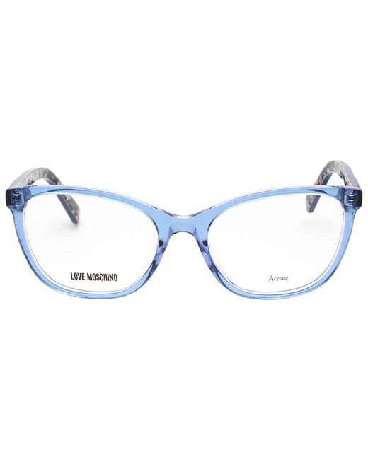 Moschino Blue Mol575 53Mm Optical Frames