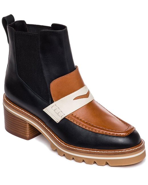 Bernardo Black Somers Leather Boot