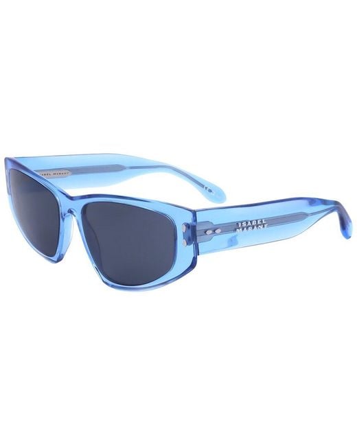 Isabel Marant Blue 57Mm Sunglasses