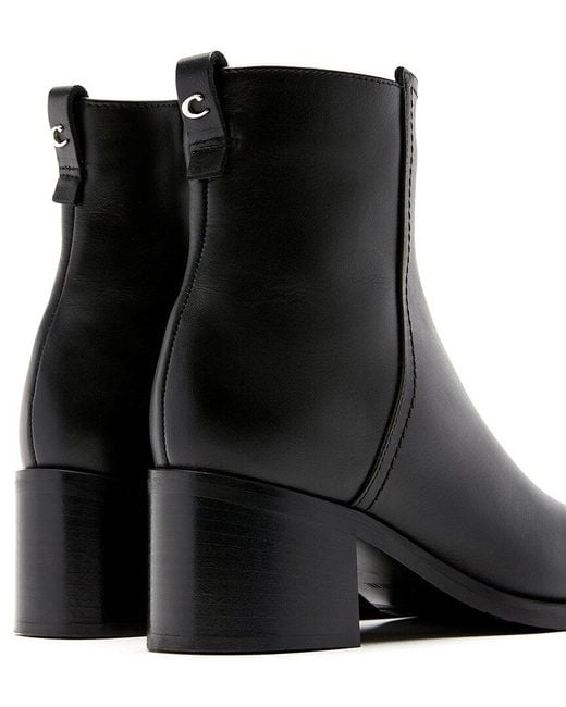 La Canadienne Black Jordan Leather Boot