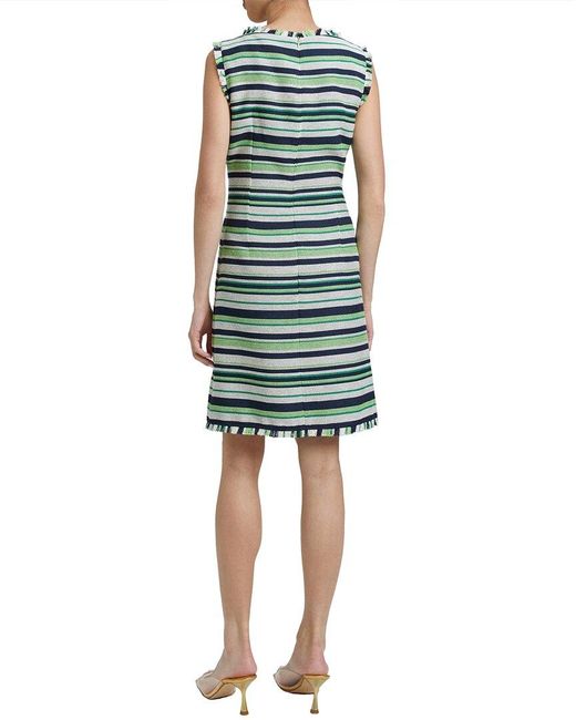Santorelli Green Claire Shift Dress