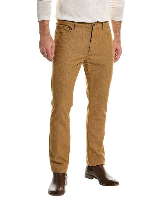 John Varvatos Natural Light Ochre Slim Fit Jean for men