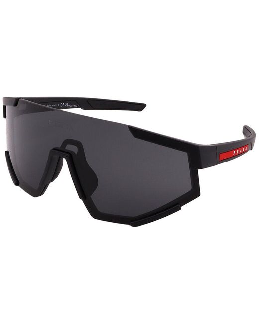 Prada Black Ps04Ws 39Mm Sunglasses for men