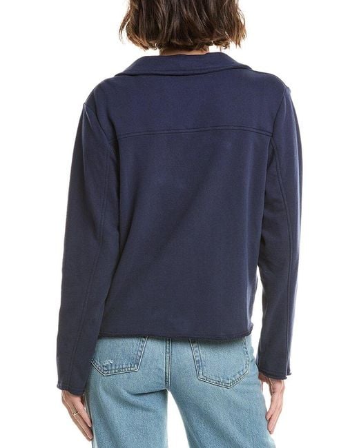 Tommy Bahama Blue Marina Del Mar Cropped Peacoat