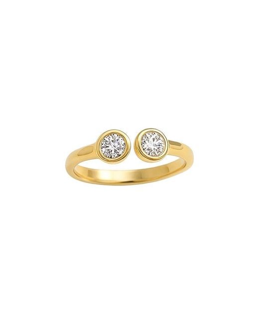 Jewels by Viomo Metallic 14K 0.21 Ct. Tw. Diamond Ring