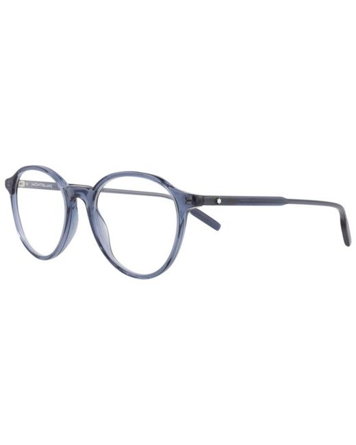 Montblanc Blue Mb0291O 52Mm Optical Frames for men