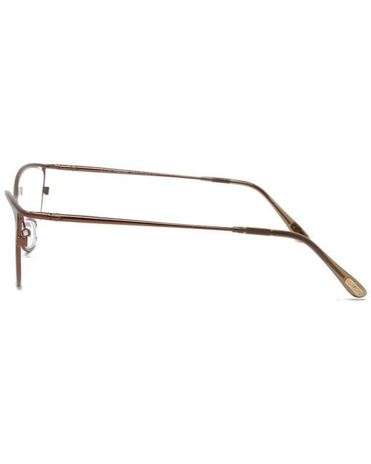 Tom Ford Metallic Ft5214V 55Mm Optical Frames