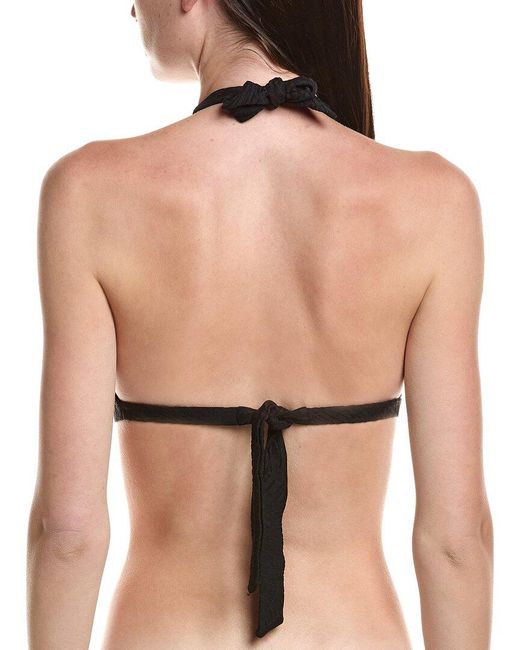 Vilebrequin Black Fleche Bikini Top