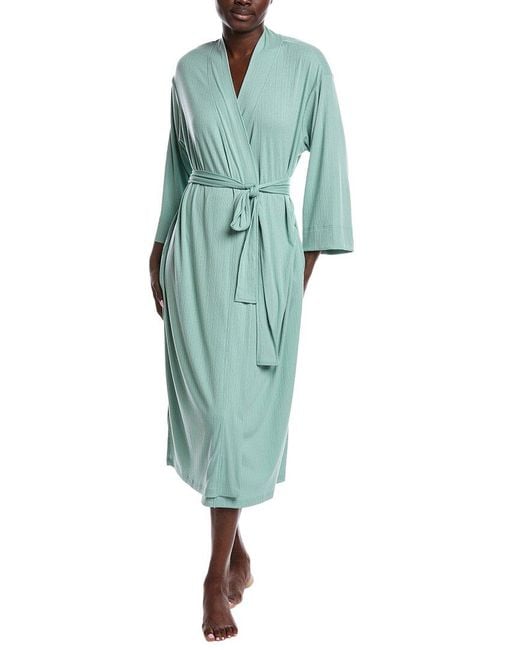 Natori Green Soothe Rib Robe