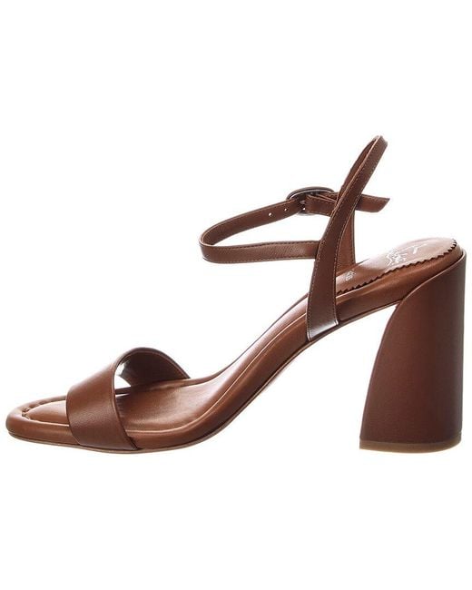 Christian Louboutin Brown Jane 85 Leather Sandal