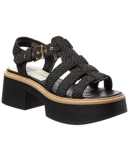 Dolce Vita Black Lawson Sandal