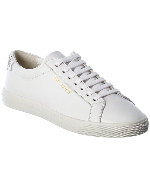 saint laurent andy studded sneaker