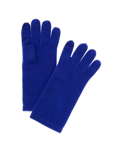 Phenix Blue Cashmere Tech Gloves
