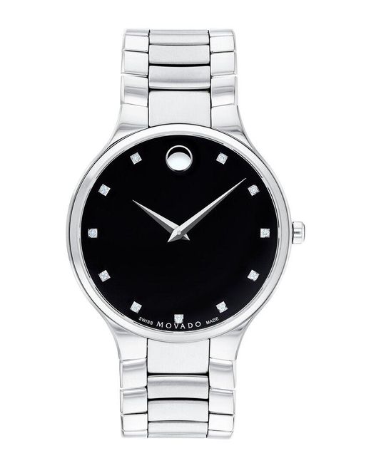 Movado Metallic Serio Watch for men