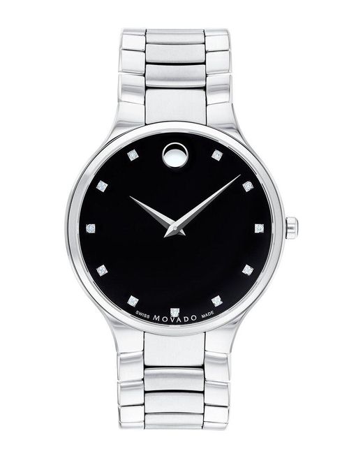 Movado Metallic Serio Watch for men