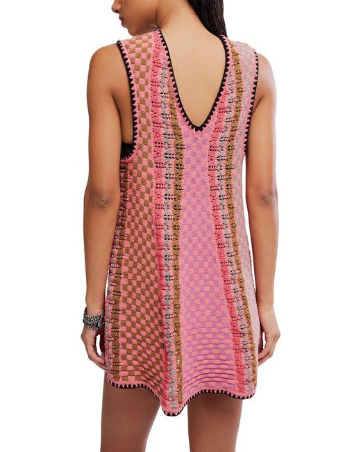 Free People Red Amalfi Twist Dress