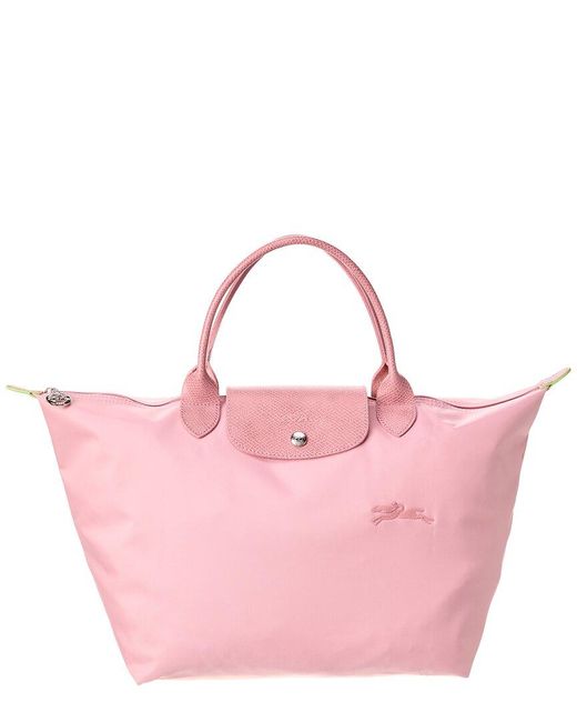 Longchamp Pink Top Handle Bag