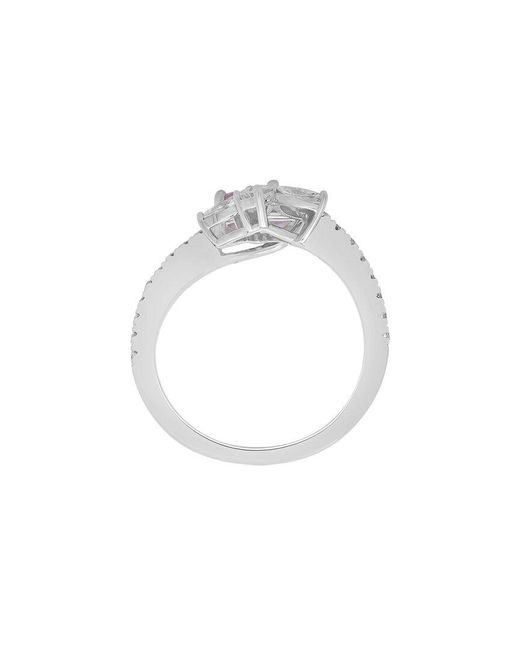 Brilliant Bloom White 14K 2.33 Ct. Tw. Lab-Grown Diamond Ring
