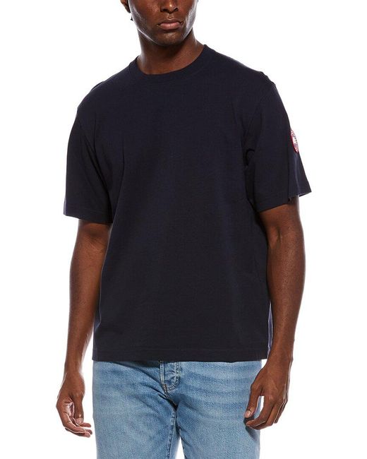 Canada Goose Blue Novo T-Shirt for men