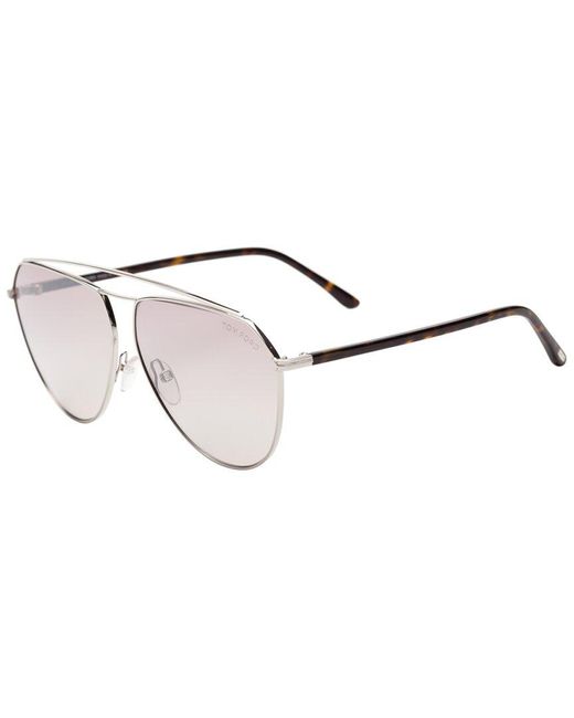 Tom Ford Binx 63mm Sunglasses in Black 