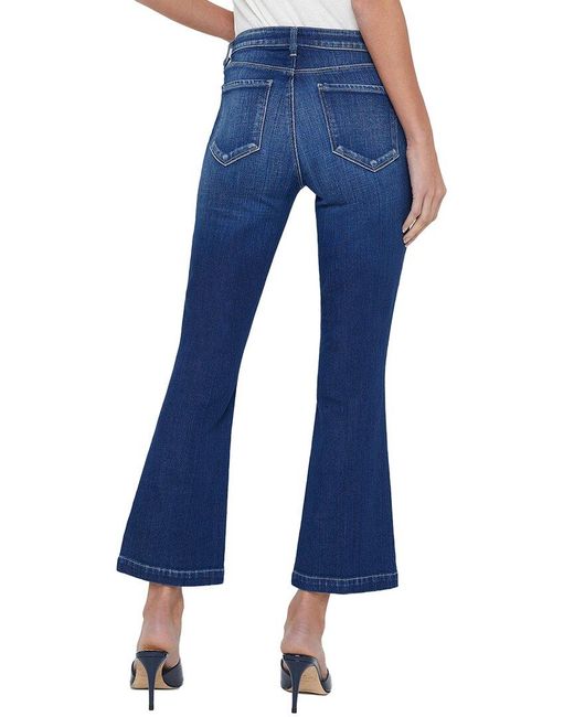 L'Agence Blue Ali Slim Flare Jean