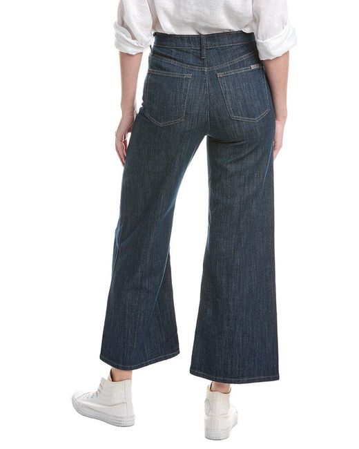 Joe's Jeans Blue Wide Leg Ankle Jean