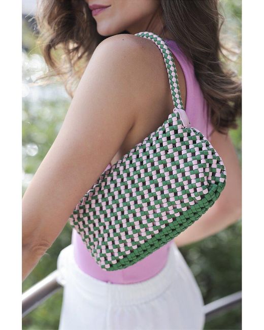 Shiraleah Green Monroe Shoulder Bag