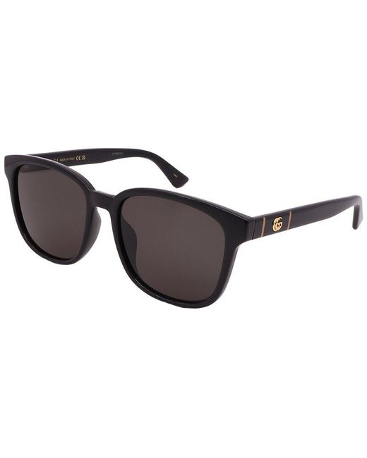 Gucci Black Gg0637Sk 56Mm Sunglasses for men