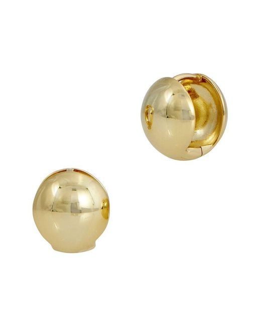 Savvy Cie Metallic 18k Plated Studs