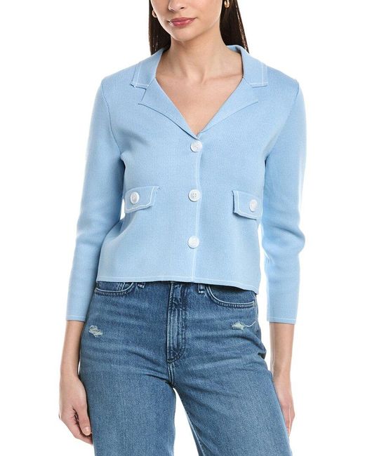 To My Lovers Blue Solid Cardigan