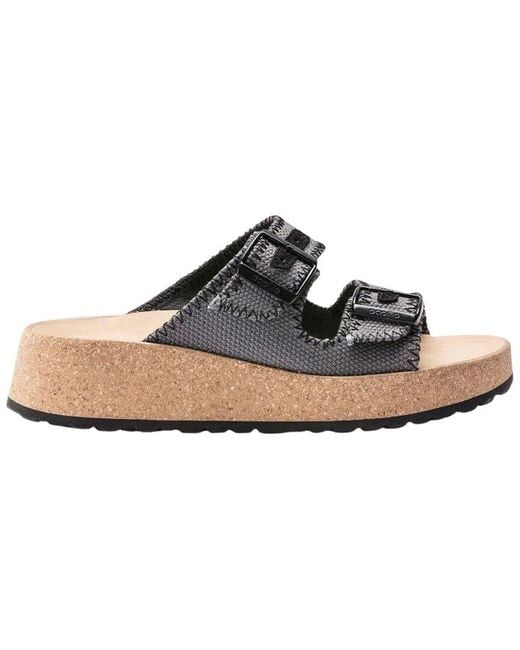 Birkenstock White Gabriela Leather Sandal
